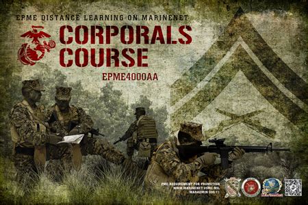 level 1. . Corporals course marinenet